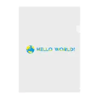 HelloWorld_suzuriのHelloWorld クリアファイル