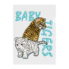 LalaHangeulのBABY TIGERS Clear File Folder