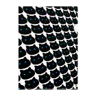 おろしポン酢の青眼の黒猫 Clear File Folder