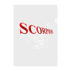 ラルゴのSCORPION(白) クリアファイル