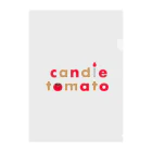candle_tomatoのcandle tomato Clear File Folder
