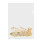 はなえみひまり ❁ maryhoney ❁のくまのヘーゼル Clear File Folder