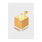 スロータイプ書店 Slowtype BooksのHONEY TOAST ハニートースト 247 クリアファイル