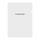 サードストリートのTHIRDSTREET Clear File Folder