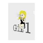 MobShopのmini-Girl Clear File Folder