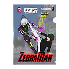 【Zebra channel 公式SHOP】 しまうま工房のZebraMan 第Ω巻 “最後の神” Clear File Folder