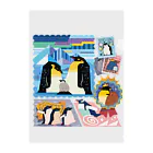 みなとまち層の南半球のペンギンたち Clear File Folder