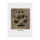 paweyetailの犬の足跡 Clear File Folder