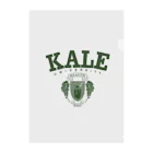 コノデザインのKALE University カレッジロゴ  Clear File Folder