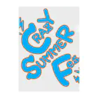 ∞ online shopのCSFロゴ ワンポイント Clear File Folder