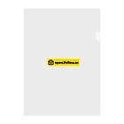 open.Yellow.os original official goods storeのopen.Yellow.os公式支援グッズ Clear File Folder