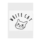 White catのWhite cat クリアファイル