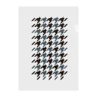 ATARI graphicのHoundstooth Clear File Folder