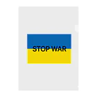 james_2のウクライナ　STOP WAR Clear File Folder