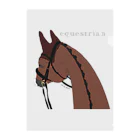 SHIROFUNE_mooooのequestrian  クリアファイル