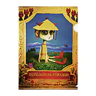 チーぼっちSHOPのecological pyramid Clear File Folder