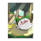 えもんち屋の休日の過ごし方 Clear File Folder