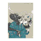 HElll - ヘル - の龍と着物 Clear File Folder