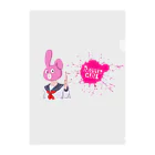 上田のこ IllustGoodsのRabbit Girl Collection_Bang... Clear File Folder