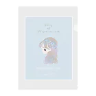 poeticton のFairy of Forget-me-not Clear File Folder