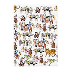 平和と書いて猫と読むの猫と読んで平和と書く Clear File Folder