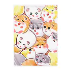 はちろくのスズリのハムスターがいっぱい！🐹🐭 Clear File Folder