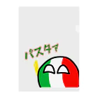 Stellのカントリーボールグッズ｢イタリア｣ クリアファイル