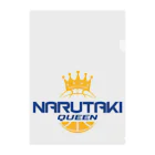 SqeRオフィシャルショップ　のNARU　TAKI クリアファイル