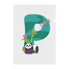 シラギク堂本舗のPはPandaのP クリアファイル