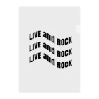 L&RのL&R  LIVE and ROCK クリアファイル
