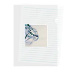 0isall_zoologicalの猫部2 Clear File Folder