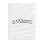 KAWAGOE GRAPHICSの世界の都市シリーズ　１　川越 Clear File Folder