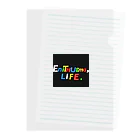 EniTHUgma LIFEのEniTHUgma LIFE ネーム Clear File Folder