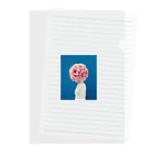 trickNFTartの芍薬 Clear File Folder