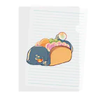 さばかん工房。のさくらずんだ Clear File Folder