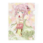 星の見る夢のいちごちゃん🍓 Clear File Folder