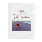 nordic_irishsetterのサマーノルディック Clear File Folder