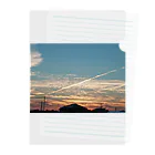 ユメリアショップの夕暮れ Clear File Folder