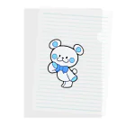 レタ(LETA)のぬいシロクマちゃん Clear File Folder