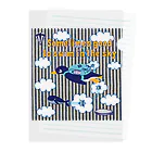 キッズモード某の空ペンギン(ヒッコリーVr) Clear File Folder