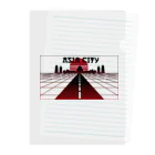 中華呪術堂（チャイナマジックホール）の vaporwave asiacity  Clear File Folder