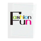 フォーヴァのFASHION FUN Clear File Folder