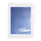 たばすこあまがえるのJumping Whale【空のことば】 Clear File Folder