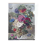 PALA's SHOP　cool、シュール、古風、和風、のflower arrangement アントニー・ヴァン・デン・ボス 1778-1838年 Clear File Folder