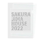 sakurajimahouseのさくらじまハウス2022 クリアファイル