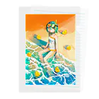 砂上電力のながれてく Clear File Folder