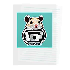 AI画家『Stable Diffusion』Shopのスター・ウォーズ風なハムスター🐹 Clear File Folder