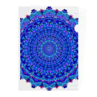 MANDALA屋のlapis lazuli Clear File Folder