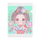 Nest Lab Kyotoの舞妓ちゃん　夏 Clear File Folder