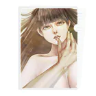 Kajuhiko shopの執念 Clear File Folder